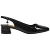 Image of J. Reneé Taveta Low Heel Slingback - Black