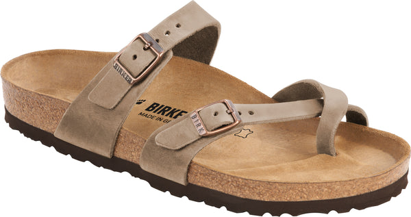 mayari oiled leather tobacco Tobacco Brown Mayari Oiled In Color Tobacco Brown BIRKENSTOCK US Buckle Fastenings Durable EVA sole Made In Germany Birkenstock 1011433136 Mayari Tobacco Oil