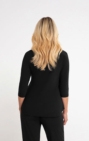 Sympli Sympli Go To Classic T 3/4 Sleeve - Black