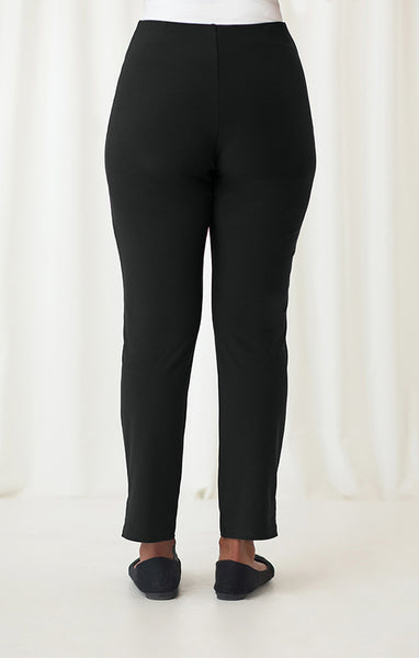 Sympli Narrow Pant Midi - Black