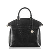 Image of Brahmin Large Duxbury Satchel - Black Melbourne