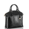 Image of Brahmin Large Duxbury Satchel - Black Melbourne