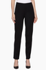Image of Ming Wang Plus Size Straight Leg Knit Pant - Black