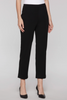 Image of Ming Wang Straight Leg Knit Ankle Pant - Black