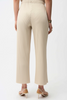 Image of Joseph Ribkoff Pleated Scuba Crepe Wide Leg Pull On Pant - Moonstone