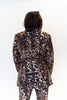 Image of AZI Cheetah Print Single Button Blazer - Cheetah
