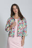 Image of APNY Apparel Floral Print Jean Jacket - Multicolor