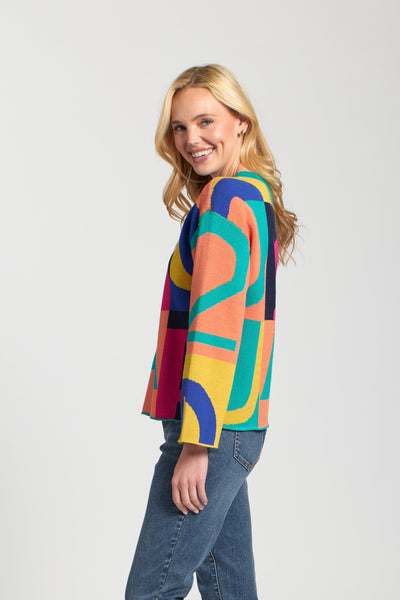 APNY Apparel Alphabet Sweater - Multicolor