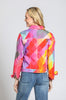 Image of APNY Apparel Prism Print Jean Jacket - Multicolor