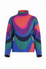 Image of APNY Painted Glass Funnel Neck Sweater - Multicolor