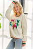 Image of Adora Merry & Bright Sweater - Rainbow