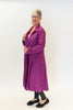 Image of Adore Apparel Open Front Washable Faux Suede Duster - Eggplant