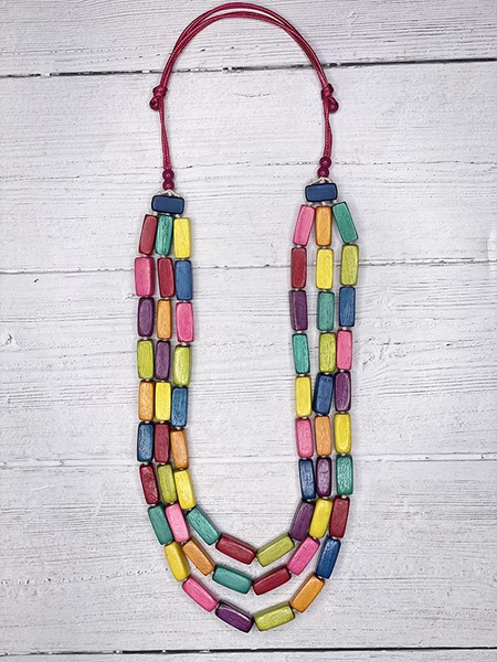 Alisha.D Long Necklace - Multicolor
