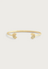 Image of Anabel Aram Sculpted Butterfly Open Bangle