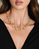Image of Anabel Aram Orchid Link Necklace