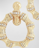 Image of Anabel Aram Bamboo Double Hoop Earring