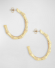 Image of Anabel Aram Bamboo Single Hoop Earring