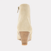 Image of André Assous Kora Suede Wedge Bootie - Sesame *Take an EXTRA 25% Off*