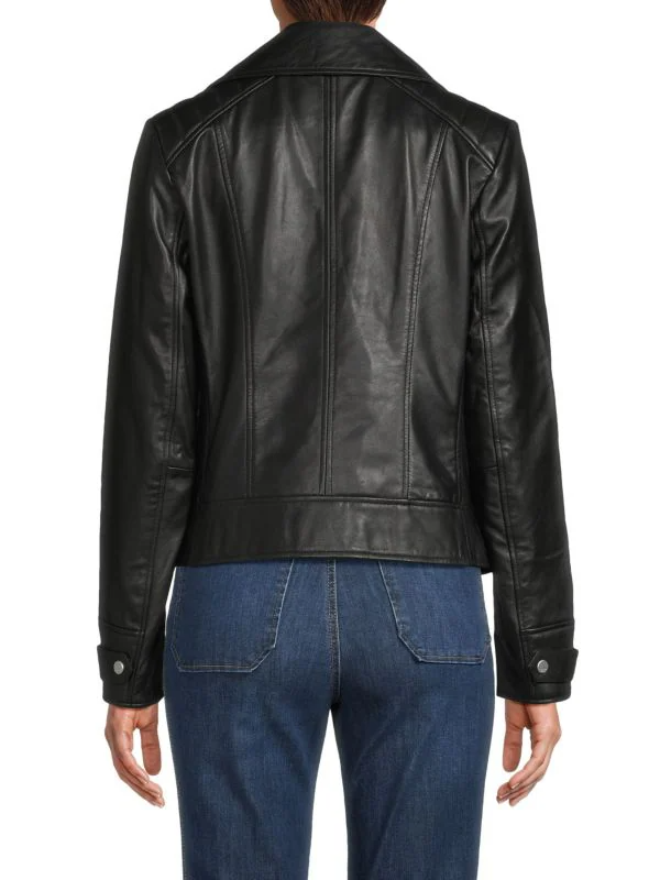 Andrew marc outlet leather jacket womens