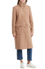 Image of Andrew Marc Almedia Wool Blend Trench Coat - Camel