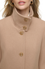 Image of Andrew Marc Almedia Wool Blend Trench Coat - Camel
