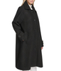 Image of Andrew Marc Jupiter Wool Blend Balmaccan Coat - Black
