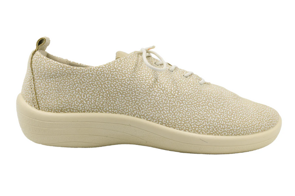 Arcopedico Lanin Sahara Lace Up Sneaker - Beige