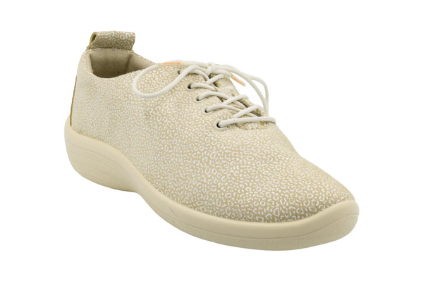 Arcopedico Lanin Sahara Lace Up Sneaker - Beige
