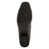Image of Azura Angelinite Rose Ornament Detail Low Block Heel Slip On - Black