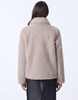 Image of Bernardo Echelon Faux Fur Coat - Grey