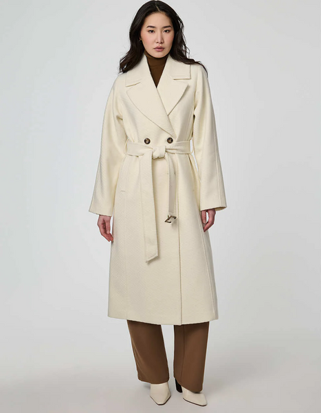 Bernardo Whitaker Twill Coat - White