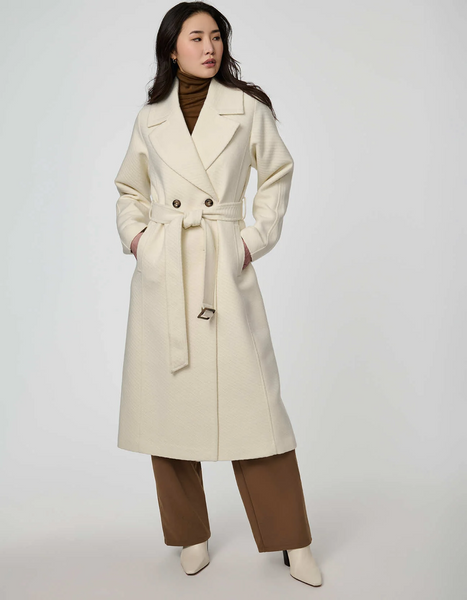 Bernardo Whitaker Twill Coat - White