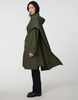 Image of Bernardo Hawthorne 3-in-1 Cape Trench Coat - Olive