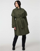 Image of Bernardo Hawthorne 3-in-1 Cape Trench Coat - Olive