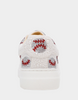 Image of Betsey Johnson Sidny Lace-Up Embellished Sneaker - Baseball