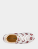 Image of Betsey Johnson Sidny Lace-Up Embellished Sneaker - Baseball