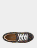 Image of Betsey Johnson Sidny Lace-Up Rhinestone Sneaker - Black Multi