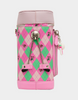 Image of Betsey Johnson Par-Tee Golf Bag Crossbody - Pink/Green