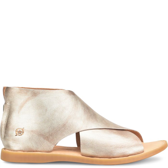 Born Iwa Crossover Sandal Metallic - Panna Cotta