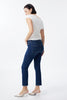 Image of Bayeas Plus Size Slim Straight Ankle Jeans - Kepler
