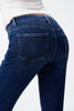 Image of Bayeas Plus Size Slim Straight Ankle Jeans - Kepler