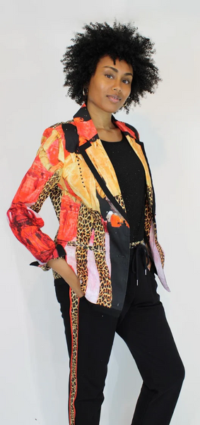 Berek Leopard Vibes Blazer - Multicolor