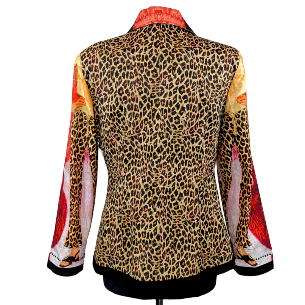 Berek Leopard Vibes Blazer - Multicolor