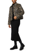 Image of Bernardo Leopard Print Crop Jacket - Leopard
