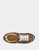 Image of Betsey Johnson Sidny Lace-Up Rhinestone Sneaker - Nu Leopard