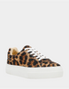 Image of Betsey Johnson Sidny Lace-Up Rhinestone Sneaker - Nu Leopard