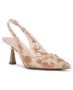Image of Betsey Johnson Nikki Embellished Slingback Heel - Blush