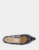 Image of Betsey Johnson Nikki Embellished Slingback Heel - Navy