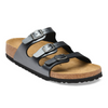 Image of Birkenstock Florida Metallic Black Birko-Flor®
