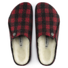 Image of Birkenstock Zermatt Shearling Slipper- Red Plaid